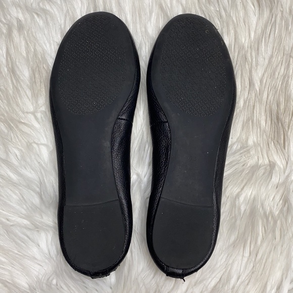 Tory Burch Abby black leather ballet flats - Picture 3 of 11
